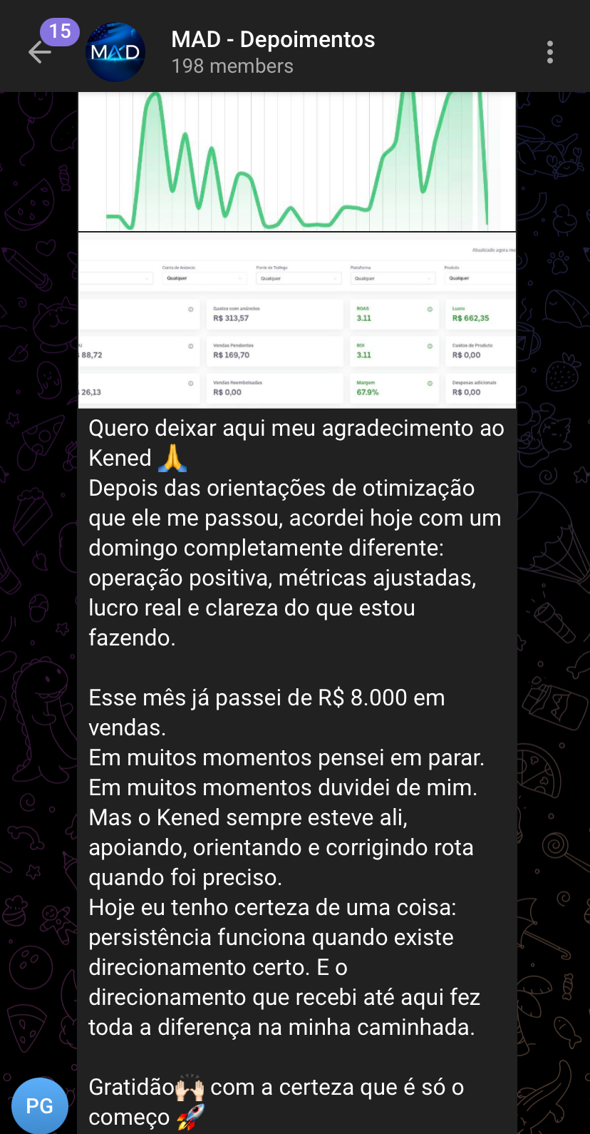 Depoimento de aluno 6